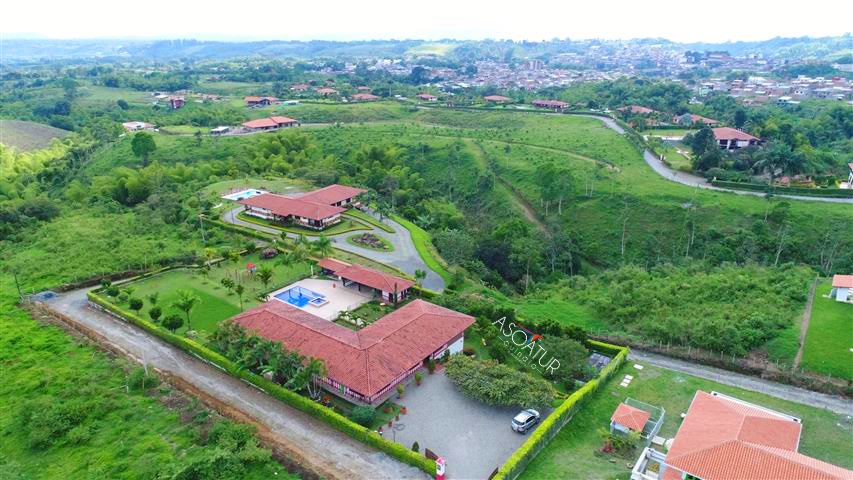 vista aerea  Casa Campestre Venecia