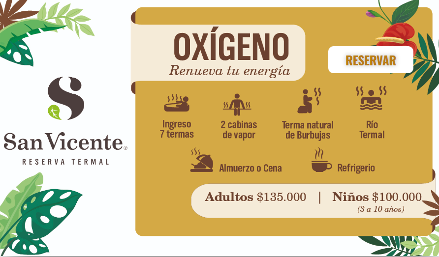 experiencia-oxigeno-termales-san-vicente - Hoteles en el Eje Cafetero Alquiler Fincas Quindio
