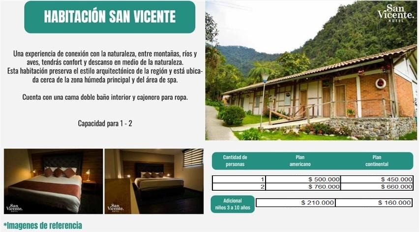 habitacion-san-vicente- - Hoteles en el Eje Cafetero Alquiler Fincas Quindio